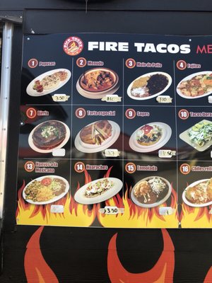 Menu photo 2 El Jalisience Taco Truck Aurora, OR Menu photo 2 El Jalisience Taco Truck Aurora, OR
