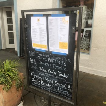 Sunflower Caffe - The menu outside - Coffee & Tea Near Me - Sonoma, California Sunflower Caffe - The menu outside - Coffee & Tea Near Me - Sonoma, California