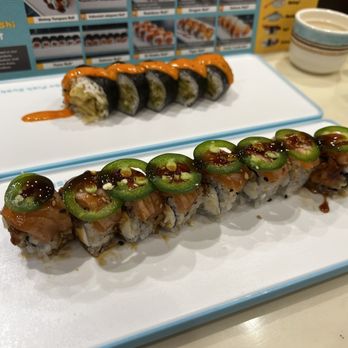 Chubby Fish Sushi - Green Chile Tempura (Top), Fast and Furious (Bottom) - Sushi Bars Near Me - Denver, Colorado