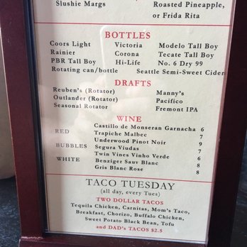 Red Star Taco Bar - Mexican Near Me - Seattle, Washington Red Star Taco Bar - Mexican Near Me - Seattle, Washington