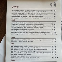 Menu Menu