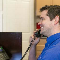 Randy on the phone