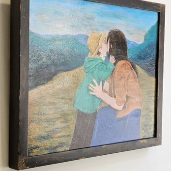 Art On 1st - One of the artworks hanging from one of the walls. - Art Classes Near Me - Roanoke, Virginia