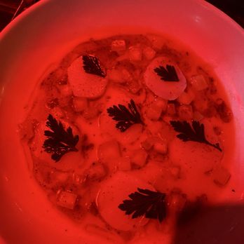 Fet-Fisk - Scallop Crudo - Desserts Near Me - Pittsburgh, Pennsylvania