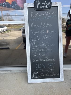 Menu photo 1 The Velvet Blender Gretna, LA Menu photo 1 The Velvet Blender Gretna, LA
