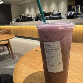 Starbucks - Got an Caff Americano iced but wanted a cold brew. I wanted the raspberry cold foam, but I think the americano venti took over. - Coffee & Tea Near Me - Norfolk, Virginia Starbucks - Got an Caff Americano iced but wanted a cold brew. I wanted the raspberry cold foam, but I think the americano venti took over. - Coffee & Tea Near Me - Norfolk, Virginia