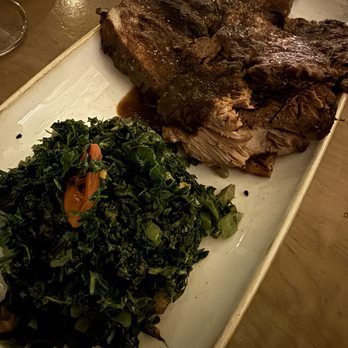 Chubby's Jamaican Kitchen - Jerk Pork and sautéed greens - Caribbean Near Me - Toronto, Ontario Chubby's Jamaican Kitchen - Jerk Pork and sautéed greens - Caribbean Near Me - Toronto, Ontario