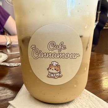 Cafe Cinnamour - Vanilla bean latte - Coffee & Tea Near Me - Davie, Florida