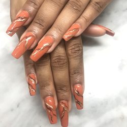 Sunflower Nails