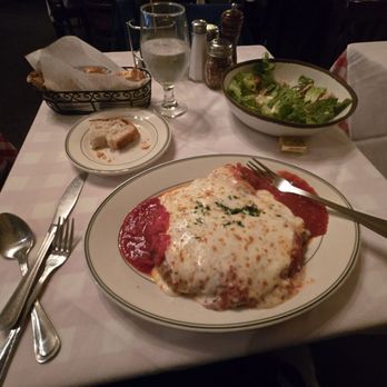 Tony's Di Napoli - Massive half order of chicken parmesan - Italian Near Me - New York, New York Tony's Di Napoli - Massive half order of chicken parmesan - Italian Near Me - New York, New York