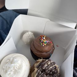 J Raes - Coconut cake pop german chocolate cupcake  coconut cupcake  chocolate cupcake