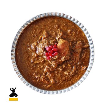 Rumi's Bazar - Khoresh Fesenjoon: Chicken Stew, Walnut & Pomegranate Sauce - Caterers Near Me Rumi's Bazar - Khoresh Fesenjoon: Chicken Stew, Walnut & Pomegranate Sauce - Caterers Near Me