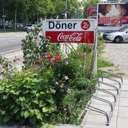 Simay Döner - Werbeschild zur Ettinger Straße