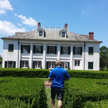 Evergreen Plantation - The main house- back - Landmarks & Historical Buildings Near Me - Edgard, Louisiana