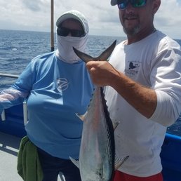 We caught a healthy Bonita, what a great fight. We caught a healthy Bonita, what a great fight.