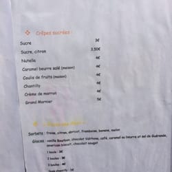 La Traviata - Menu