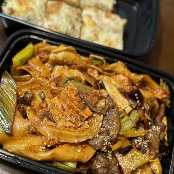Highland Noodles - Spicy stir fried beef noodle - Noodles Near Me - Milpitas, California Highland Noodles - Spicy stir fried beef noodle - Noodles Near Me - Milpitas, California