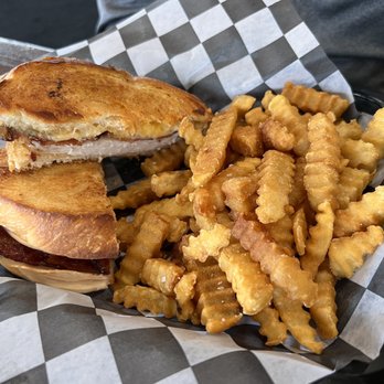 Salty Bread Pizza Cafe - Turkey, bacon Gouda panini. - Pizza Near Me - Irondequoit, New York