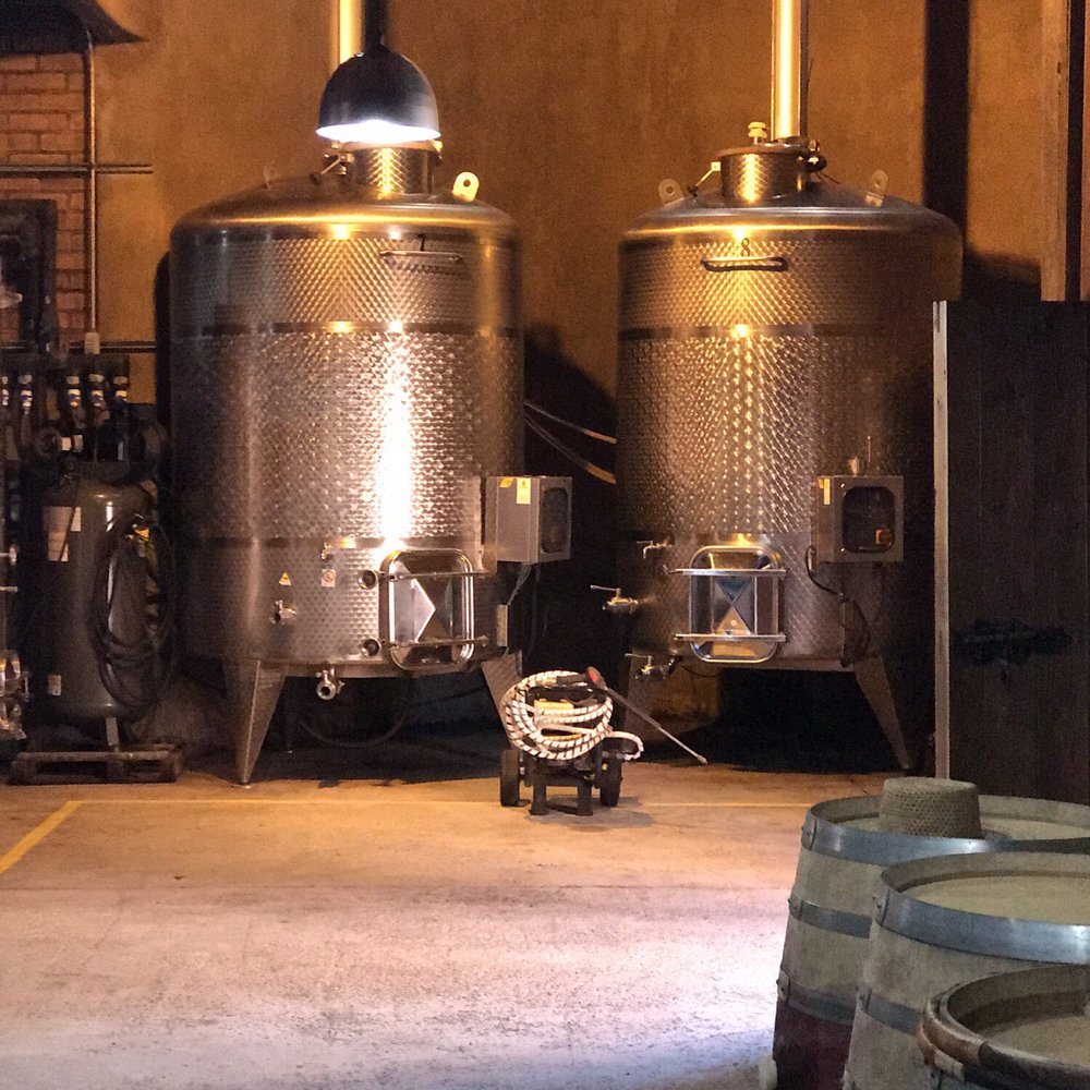 This is where they make the wine