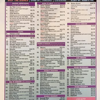 Sizzling Dhaba - Menu. 2019/04/29. - Indian Near Me - Winnipeg, Manitoba Sizzling Dhaba - Menu. 2019/04/29. - Indian Near Me - Winnipeg, Manitoba