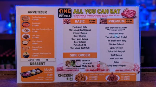 One Pocha by null