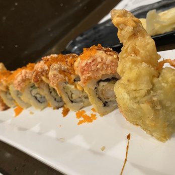 Sushi Asahi - R18. Golden Tiger Roll - Sushi Bars Near Me - Riverside, California