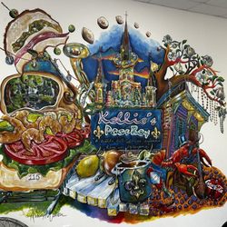 Kellie's Poor Boy - Wall art - pretty fun and whimsical