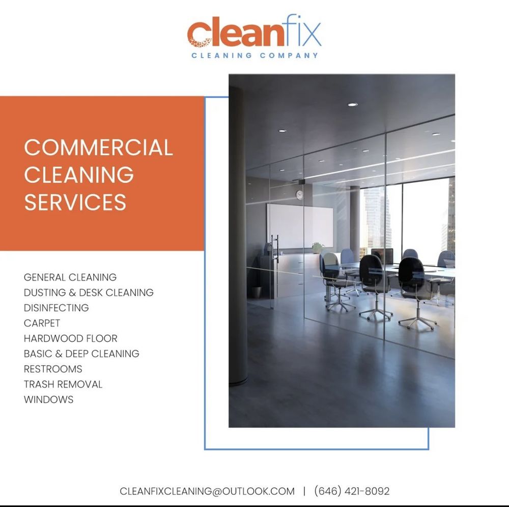 CLEANFIX CLEANING COMPANY Teaneck, New Jersey Office Cleaning