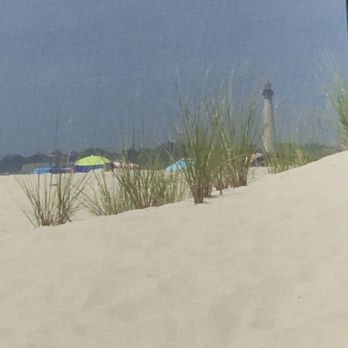 The Cove Restaurant & Seaside Deck - View of the Cape May Lighthouse from our table - New American Near Me - Cape May, New Jersey The Cove Restaurant & Seaside Deck - View of the Cape May Lighthouse from our table - New American Near Me - Cape May, New Jersey