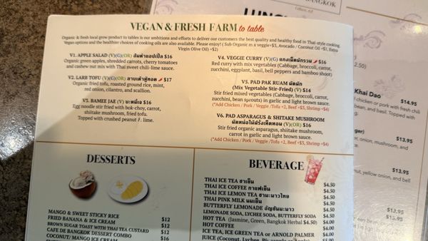 Menu photo 1 Cafe de Bangkok Gilbert, AZ Menu photo 1 Cafe de Bangkok Gilbert, AZ