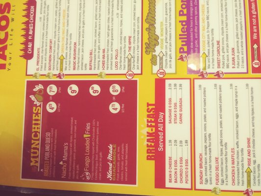 Menu photo 7 Fuego Tortilla Grill San Marcos, TX