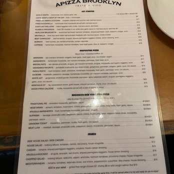 Apizza Brooklyn Resto + Vino - Pizza Near Me - Pinecrest, Florida Apizza Brooklyn Resto + Vino - Pizza Near Me - Pinecrest, Florida