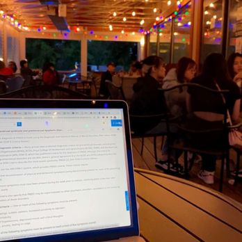 Breeze Bakery Cafe - The outdoor balcony - Bakeries Near Me - Annandale, Virginia