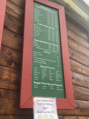 Menu photo 2 Coffeecreek Espresso Livingston, MT Menu photo 2 Coffeecreek Espresso Livingston, MT