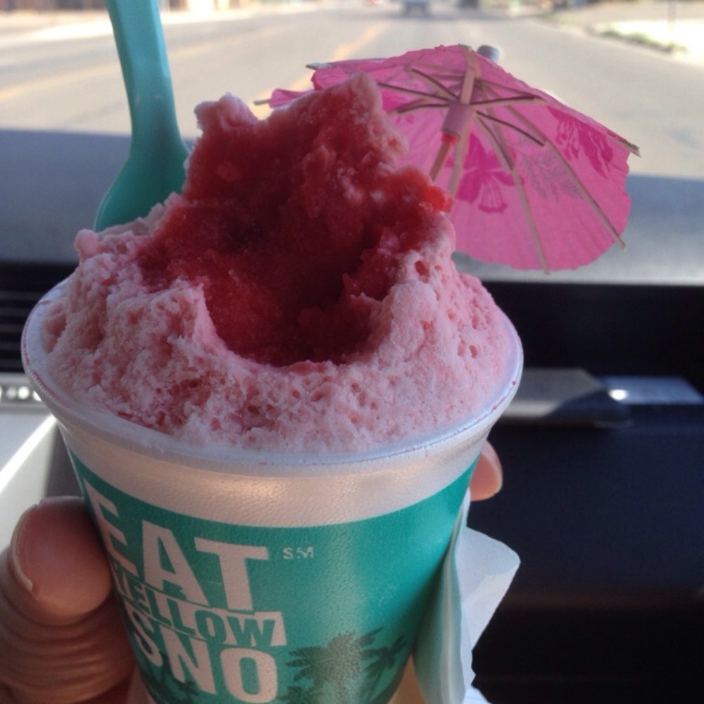 Bahama Buck's - Another shot of what the red raspberry (sour) with cream looks like after taking a bite! - Desserts Near Me - Clovis, New Mexico Bahama Buck's - Another shot of what the red raspberry (sour) with cream looks like after taking a bite! - Desserts Near Me - Clovis, New Mexico