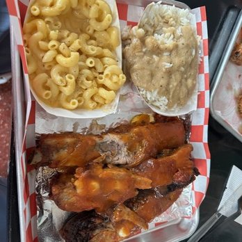 Redman's Chicken n' Ribs - St. Louis Ribs, Mac, Rice with Gravy. - Southern Near Me - Geneva, New York
