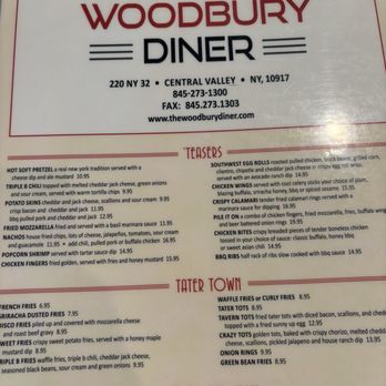 Woodbury Diner - American Near Me - Central Valley, New York Woodbury Diner - American Near Me - Central Valley, New York
