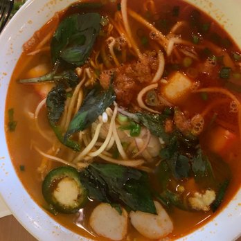 Pho Crimson - Tom Yum Seafood Pho - Vietnamese Near Me - Dallas, Texas