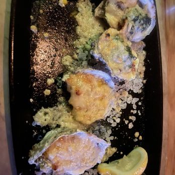 Urbangrub - Wood-Fired oysters  Garlic Parmesan & Rockefeller! - Southern Near Me - Nashville, Tennessee