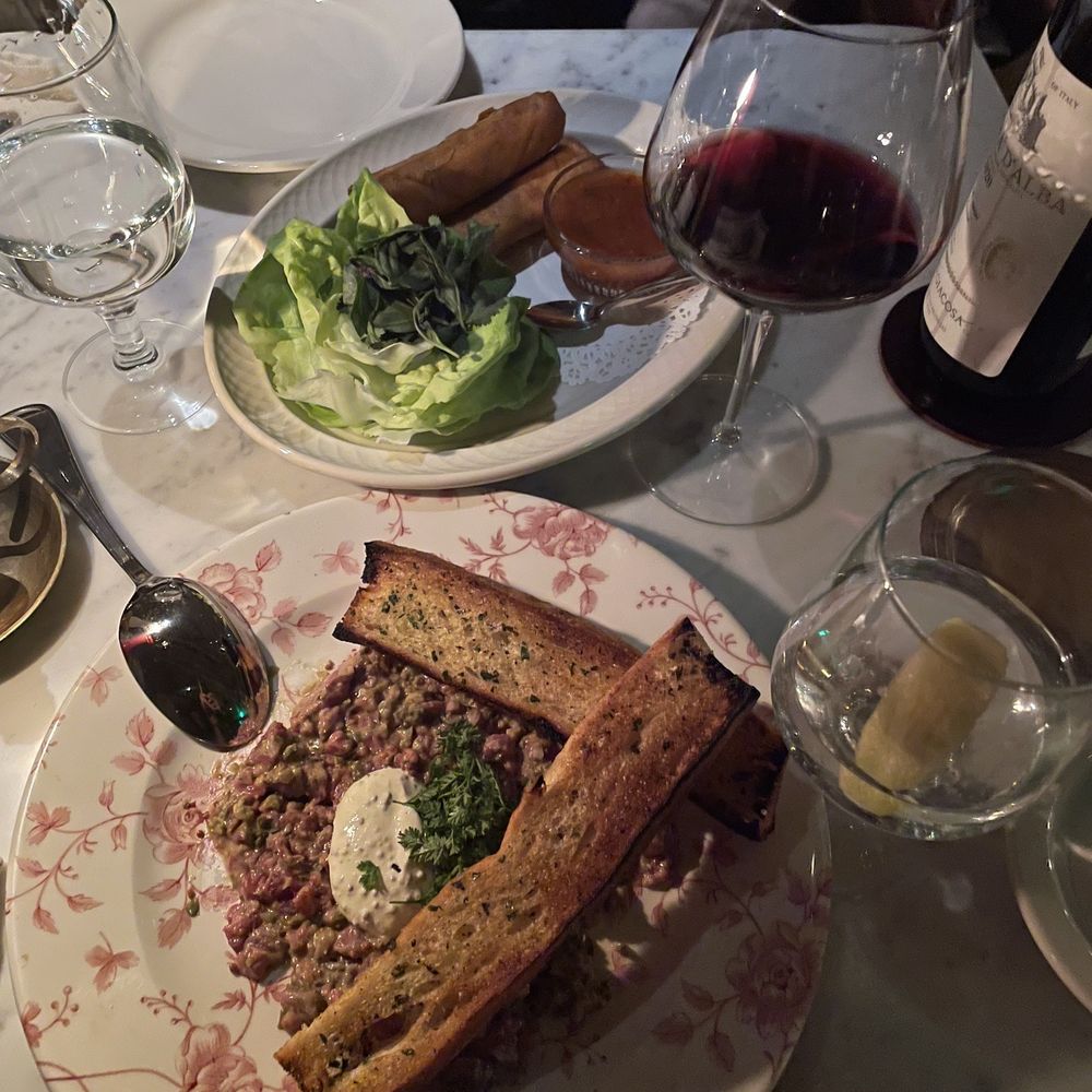 Le Ame - beef tartare and duck egg rolls - Steakhouses Near Me - Phoenix, Arizona Le Ame - beef tartare and duck egg rolls - Steakhouses Near Me - Phoenix, Arizona