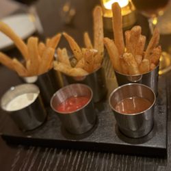 Bourbon Steak - Fry flight