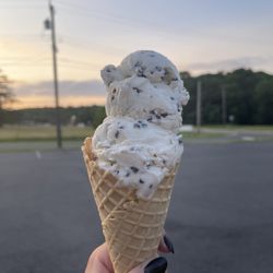 Humpty Juniors - Mint chocolate chip ice cream cone