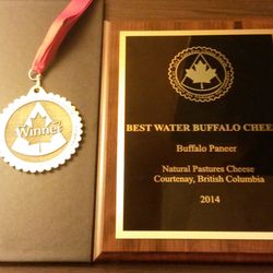 Natural Pastures Cheese Company - Just one of our many awards in the cheese biz