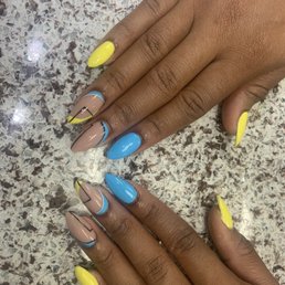 Sexy nails by Vicky Thanks again!