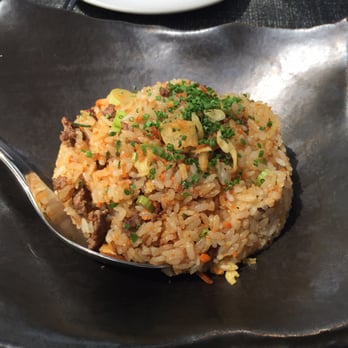 Kasa Moto - Beef soy bean butter fried rice. Nothing special, would not order again. - Japanese Near Me - Toronto, Ontario Kasa Moto - Beef soy bean butter fried rice. Nothing special, would not order again. - Japanese Near Me - Toronto, Ontario