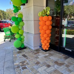 Amazon Fresh - Cute carrot balloons!