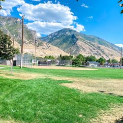 Harmon Park - First of two baseball friends