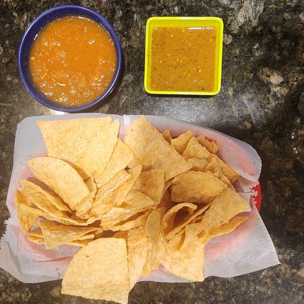 Limestone Mexican Grill & Seafood - Chips with salsa. The red salsa to right is much better. - Mexican Near Me - Spring Branch, Texas Limestone Mexican Grill & Seafood - Chips with salsa. The red salsa to right is much better. - Mexican Near Me - Spring Branch, Texas