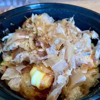 Kujira - Takoyaki generously garnished with lots of katsuobushi - Ramen Near Me - Fort Collins, Colorado