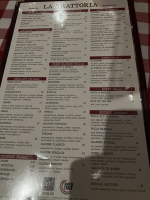 Menu photo 4 La Trattoria Naples, FL